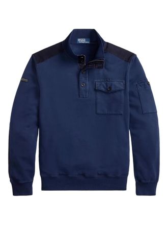 Polo Ralph Lauren mock-neck sweatshirt - Blue