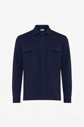 Gentiluomo Gold Overshirt | Donkerblauw