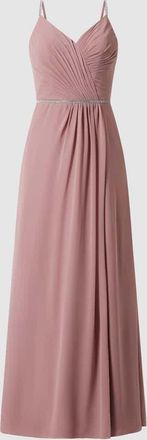 Luxuar Luxuar Abendkleid aus Chiffon in Rosa, Größe 42
