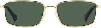 Polaroid PLD 6227/S/X Polarized J5G/UC Mens Sunglasses Gold Size 56