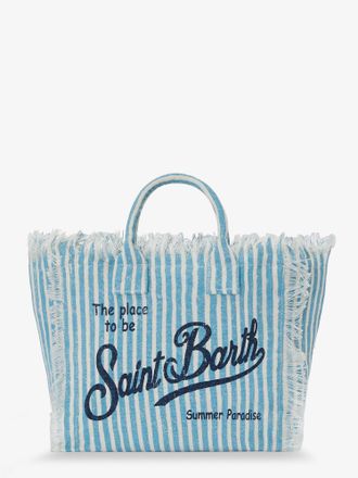 MC2 Saint Barth Borsa a spalla Vanity in lino - MC2 SAINT BARTH - gender_Woman
