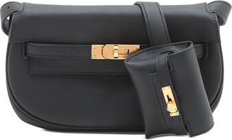 Hermès 2025 Swift Kelly Moove crossbody bag - Black