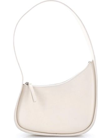The Row Half Moon Shoulder Bag Leather
