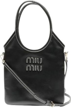 Miu Miu Pre-owned Handbags, female, Black, Size: ONE SIZE Pre-owned Handbag
