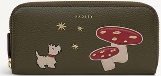 Radley London Pine Needle Large Zip Around Wallet Mushroom Mate AW25 Radley London