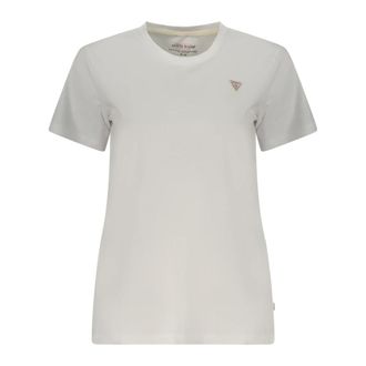 Guess T-Shirts, female, White, Size: XS Regular Fit T-Shirt