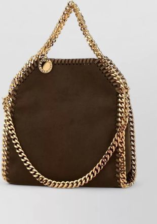 Stella McCartney falabella tiny tote logo chain shoulder bag