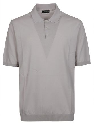 Ballantyne Short Sleeve Plain Fitted Polo