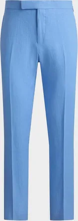 Polo Ralph Lauren Men & apos;s Solid Linen Pants