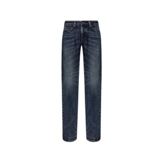 Diesel Regular Jeans D-Heel - Dames - Jeans - Blauw - Maat: W25 Katoen