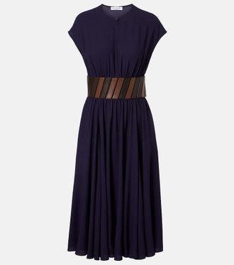 Alaia Ala&iuml;a Abito midi con cintura