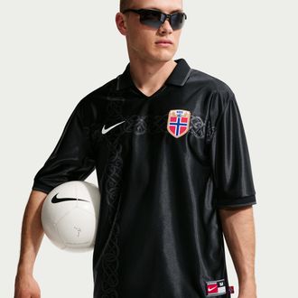Nike Norway Energy Nike Mens Dri-FIT Short-Sleeve Soccer Top in Black | IH1869-010