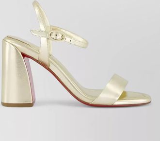 Christian Louboutin miss jane leather sandals ankle strap