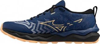 Mizuno WomenS Wave Diachi 8 Trail Running Shoes In Estate Blue/flax