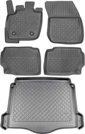 OEM Juego De Alfombrillas Para Coche Y Maletero Para Ford Mondeo V Estate Desde Enero De 2015