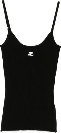 Courrèges Canotta Reedition - Nero