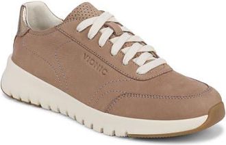 Vionic Uptown Nubuck Sneaker in Desert Sand at Nordstrom, Size 7.5