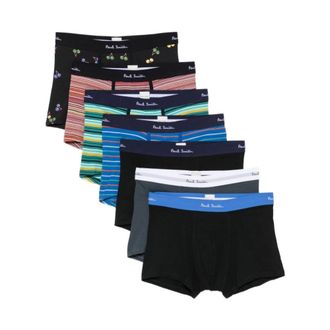 Paul Smith Logo Trunk - 7-pack - Heren - Ondergoed - Veelkleurig - Maat: 2XL Katoen