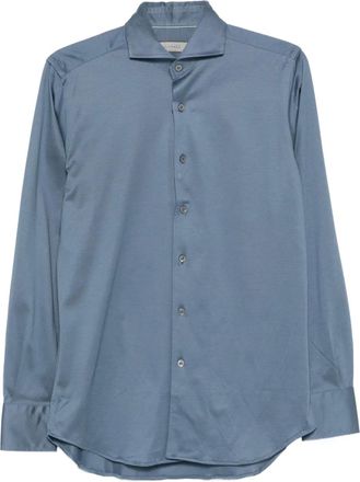 Canali Camicia smanicata - Blu