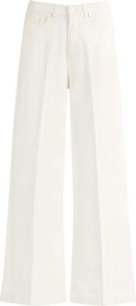 Nine In The Morning Dames, Jeans, Wit, Maat: 4XS