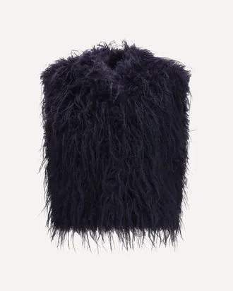 Forte_Forte FORTE_FORTE Eco Mongolia faux fur Vest Female II