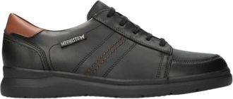 Mephisto Stijlvolle Heren Sneaker - Heren - Veterschoenen - Zwart - 40 1/2 EU - Schoenen