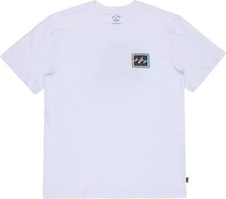 Billabong Crayon Wave S/S T-Shirt f&uuml;r Herren | wei&szlig;