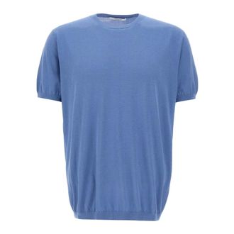 KANGRA Ronde hals gebreid - Heren - Truien - Blauw - Maat: 2XL Katoen