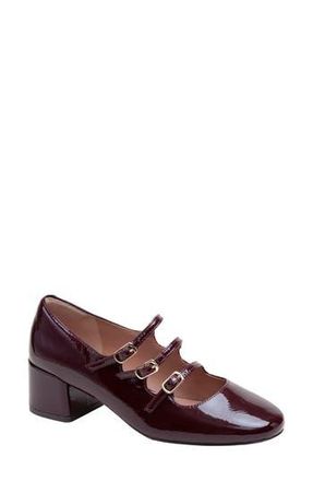 Linea Paolo Mariana Mary Jane Pump in Dark Burgundy at Nordstrom Rack, Size 8