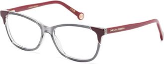 Carolina Herrera Optical Frame - Dames - Brillen - Grijs - 55 MM - Accessoires