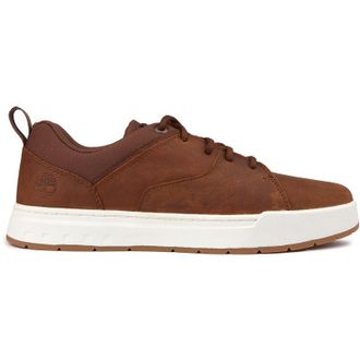 Timberland Mens Maple Grove Trainers - Brown Leather - Size UK 11