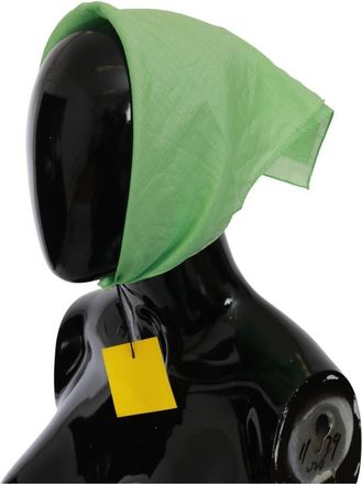 Versace Apple Linen Square Foulard Scarf