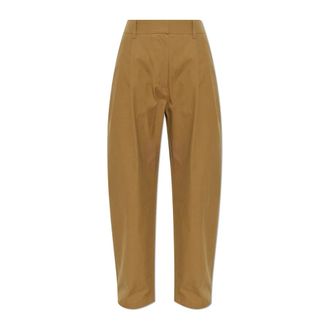 STUDIO NICHOLSON Sperro Trousers - Trousers - Mujer - Marr&oacute;n - 3XS