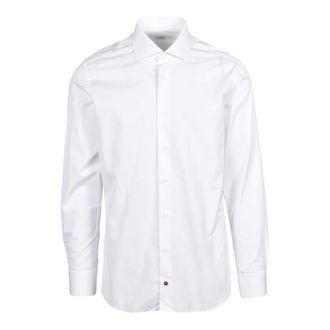 Carrel Slim Shirt - Heren - Overhemden - Wit - Maat: 3XL Katoen