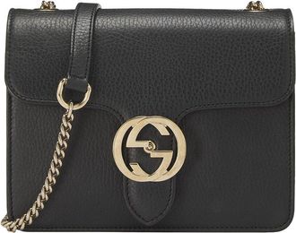 Gucci Red Leather Interlocking Crossbody Small (Authentic Pre-Loved)