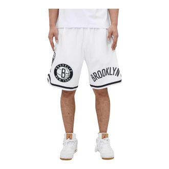 Pro Standard Pro Standard Brooklyn Nets Pro Team Shorts in White Men