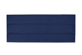 Really Nice Things Cabecero tapizado 160x60 de contrachapado y terciopelo azul