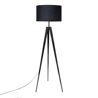Koketto Home L&aacute;mpara de pie con base de tres patas negra
