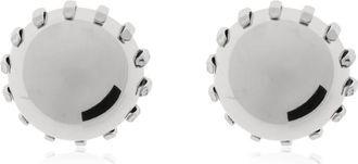 Marni Messing Oorbellen - Dames - Oorbellen - Grijs - ONE Size - Accessoires