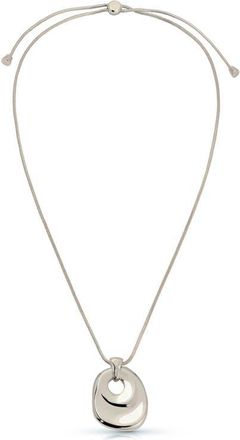 Ettika Liquid Pendant Necklace in Silver at Nordstrom