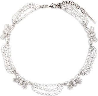 Alessandra Rich Womens Bow Necklace