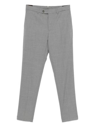 Incotex mélange trousers - men - Cotton - 46 - Grey