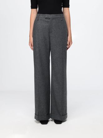 Brunello Cucinelli Pantaloni palazzo a gamba larga in lana vergine e cashmere