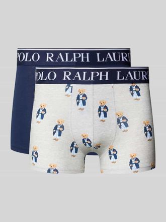 Ralph Lauren Trunks im 2er-Pack mit Geschenkbox und Polo Bear in Marine, Gr&ouml;&szlig;e XXL