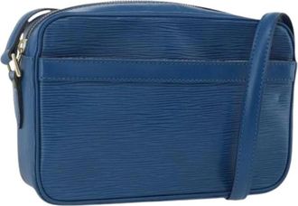 Louis Vuitton Pre-owned Cross Body Bags, female, Blue, Size: ONE SIZE Pre-owned Vintage Epi Shoulder Bag