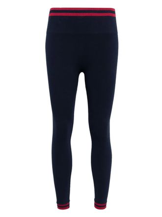 The Upside Naadloze 25-inch midi-legging - Blauw