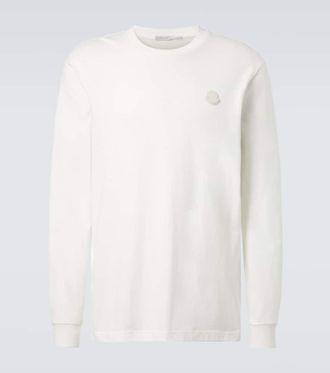 Moncler T-shirt in jersey di cotone con logo