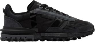 Lacoste Elite Active Mesh en leren sneakers - Heren - Sneakers - Zwart - 46 EU - Leer - Schoenen