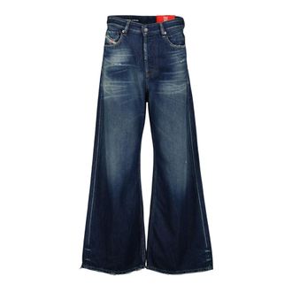 Diesel Wide Jeans, female, Blue, W26 L28, Jean D-Sire 1996 L28