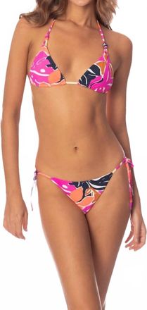 Maaji Nyla Triangle Bikini Top In Jungle Reef